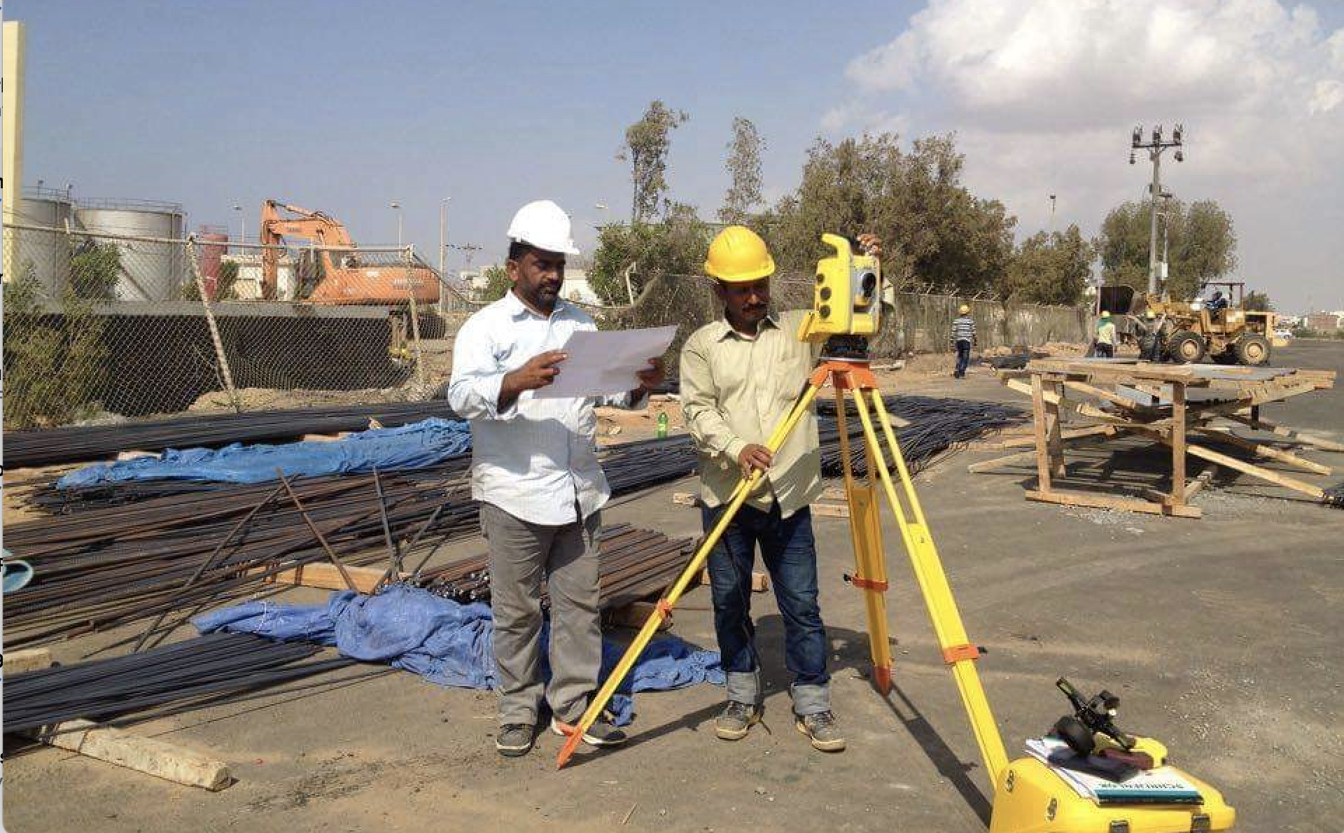Industrial construction site handled by FTC